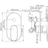 Набор для ванны WASSERKRAFT А13028 A13028