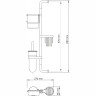 Настенная комбинированная стойка WASSERKRAFT AMMER К-1448 K-1448